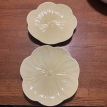 Lucerne Foods Yellow Poppy Salad Plate Set Of 2 - $224.96 MXN