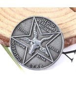 Lucifer Morningstar Satanic Pentecost Badge Cosplay Coin - $6.77 CAD