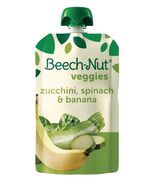 BestBy01/25 Beech-Nut BabyFood Pouches Zucchini Spinach Banana 3.5oz 12 ... - $6.85 CAD