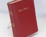 Holy Bible Revised Standard Version Self-Pronouncing 1962 Cokesbury Red ... - £10.01 GBP