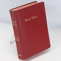 Holy Bible Revised Standard Version Self-Pronouncing 1962 Cokesbury Red Vintage - £10.17 GBP