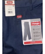 Wrangler Mens Workwear Cargo 7 Pocket Pants Relaxed Fit Dark Blue 44 X 32 - £23.23 GBP