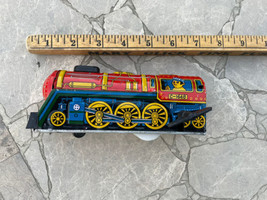 Vintage Tin Toy Japan Locomotive Train  Collectible - £54.73 GBP