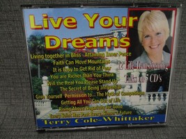 Terry Cole-Whittaker Audio CD Live Your Dreams Transforming Talks Christian - £18.33 GBP