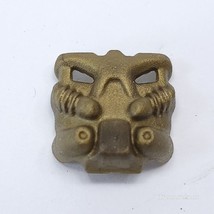 Metallic Gold Lego Bionicle Krana Mask Bohrok Bo Sentinel - £6.32 GBP
