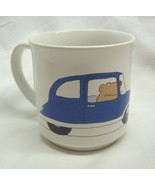 VINTAGE SANDRA BOYNTON &quot;WARNING&quot; I break for coffee.&quot; 3&quot; CERAMIC Mug Cup... - $370.83 MXN