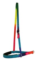 Challenger 1&quot; Rainbow 2Ply Nylon Fleece Padded Noseband Horse Tack 99109 - $19.79