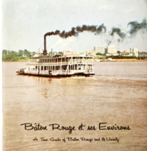 1960s Baton Rouge Louisiana Tour Guide PB Booklet Historic Homes Landmar... - $464.13 MXN