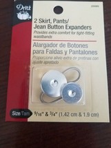 Dritz 1pk of 2 Skirt, Pants/Jean Button Expanders-Brand New-SHIPS N 24 H... - £14.93 GBP