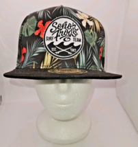 SENOR FROGS Cap Surf Team Freeport GRAND BAHAMA Snapback island beach ha... - $19.34