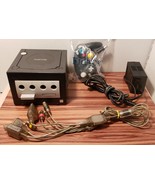 Nintendo Black Game Cube Console DL 001 w/wires, controller &amp; Memory card - €77,81 EUR