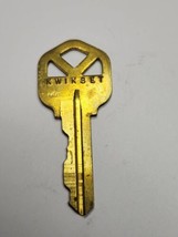Vintage Kwikset Key Appx 2 1/8&quot; Replacement Door Lock House Security Locksmith - £6.95 GBP