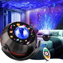 Star Projector,4 in 1 Galaxy Projector Night Light for Bedroom,Bluetooth Speaker - £23.14 GBP