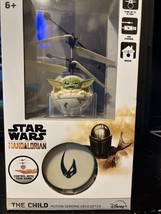 World Tech Toy Star Wars Mandalorian The Child Baby Yoda Motion Sense Helicopter - £21.95 GBP