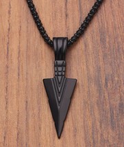 Black Arrow Pendant - Mens Jewellery - £5.83 GBP