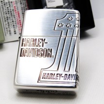 Harley Davidson 1 One 2 Sided Engraved HDP-35 Zippo Oil Lighter 2020 MIB - $117.81