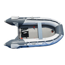BRIS 8.2 ft Inflatable Boat Pontoon Dinghy Raft Boat With Air-deck Floor - £669.00 GBP