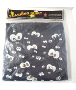 Vtg 90s FTL Halloween Light Up Spooky Eyes T Shirt Sz L Black Short Slv ... - €40,08 EUR