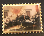 &quot;1&quot;&quot; x1.5&quot;&quot; Signatures of the Declaration of Independence Collectible Me... - $8.86