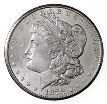 1878-CC Silver Morgan Dollar in Choice BU Condition, Excellent Eye Appeal - £518.03 GBP