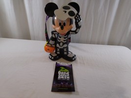Disney Parks 2023 Halloween Mickey Mouse Skeleton  Light-Up Popcorn Buck... - $78.23