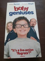Baby Geniuses VHS VCR Video Tape Movie Christopher Lloyd, Kathleen Turner Used - £7.90 GBP