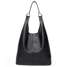 High Quality Fashion Women Handbag 100% Genuine Leather Ladies Casual Tote Bag L - £94.37 GBP