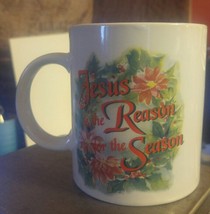 000 Jesus Is The Reason For The Season Coffee Tea Mug Holiday Christmas ... - £4.74 GBP