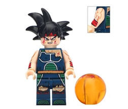 Bardock Dragon Ball Minifigure Toys Fast Shipping - £5.92 GBP