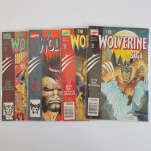 The Wolverine Saga Complete Set Issues 1 Through 4 Marvel Comics Vintage 80s - £18.16 GBP