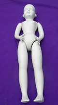 Ceramic Bisque Doll Vikki 24 inches Tall To Paint - £19.54 GBP