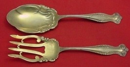 Canterbury by Towle Sterling Silver Salad Serving Set 2pc GW Fancy 9 1/2&quot; - $385.11