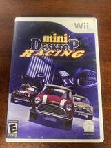 Mini Desktop Racing (Nintendo Wii, 2007) Complete Tested Working - £6.11 GBP