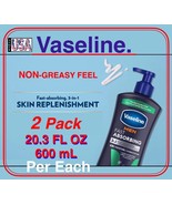 2 X 20.3 Fl Oz, Vaseline Men Hand &amp; Body Lotion Healing Moisture, NON Gr... - $29.88