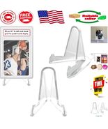 Durable 2.7 Inch Acrylic Card Stands - Stylish Easel Holders for Collect... - $31.87 CAD