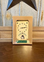 Hand Painted Slate Rock - Husky Clock - £28.77 GBP