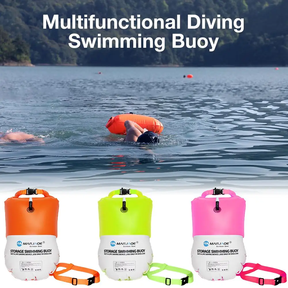 Sporting 20L Waterproof Swimming Buoy With Dry Bag Multifunctional Iatable Good  - £25.52 GBP