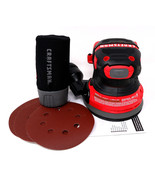 CRAFTSMAN CMCW220 V20 20 VOLT RANDOM ORBIT SANDER 5&quot; ROUND DISC W/PAPER ... - $48.48