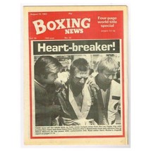 Boxing News Magazine August 19 1983 mbox3432/f Vol.39 No.33 Heart-breaker! - £3.12 GBP