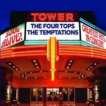 Soul Alive! Greatest Hits In Concert [Audio CD] The Four Tops/The Temptations - £8.13 GBP