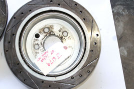 2006-2013 LEXUS IS350 RWD REAR ROTOR DRILLED SLOTTED SET LEFT & RIGHT SIDE J6179 image 8