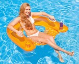 INTEX Sit &#39;n Float Classic Inflatable Raft Swimming Pool Lounge - (Set o... - £31.26 GBP