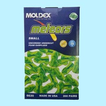 Meteors™ Disposable Earplugs, Foam, Green, Uncorded, Small Moldex 6630 - £46.86 GBP