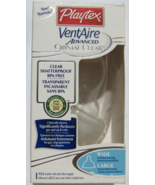 Playtex VentAire Advance Crystal Clear BPA Free Wide 6 oz Shatterproof - £13.36 GBP