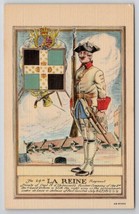 Military 24th Regiment La Reine Fort Ticonderoga Museum Postcard J28 - £3.94 GBP