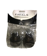 Cambria AntIque Bronze Finals To Use W Cambria Drapery Rods/Holdbacks - $67.07 CAD