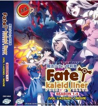 Anime DVD Box Fate / Kaleid Liner Prisma ILLya Season 1-4 Vol.1-42 End + Movie - £25.44 GBP