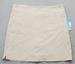 Greg Norman Golf Skort Women&#39;s 10 Brown Moisture-Wicking Stretchy Athlet... - $40.26 CAD