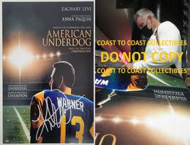 Kurt Warner signed American Underdog 12x18 poster photo COA proof autographed - £276.32 GBP