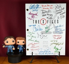 The X-Files Series Finale Script Signed- Autograph Reprints- Mulder &amp; Sc... - £19.31 GBP